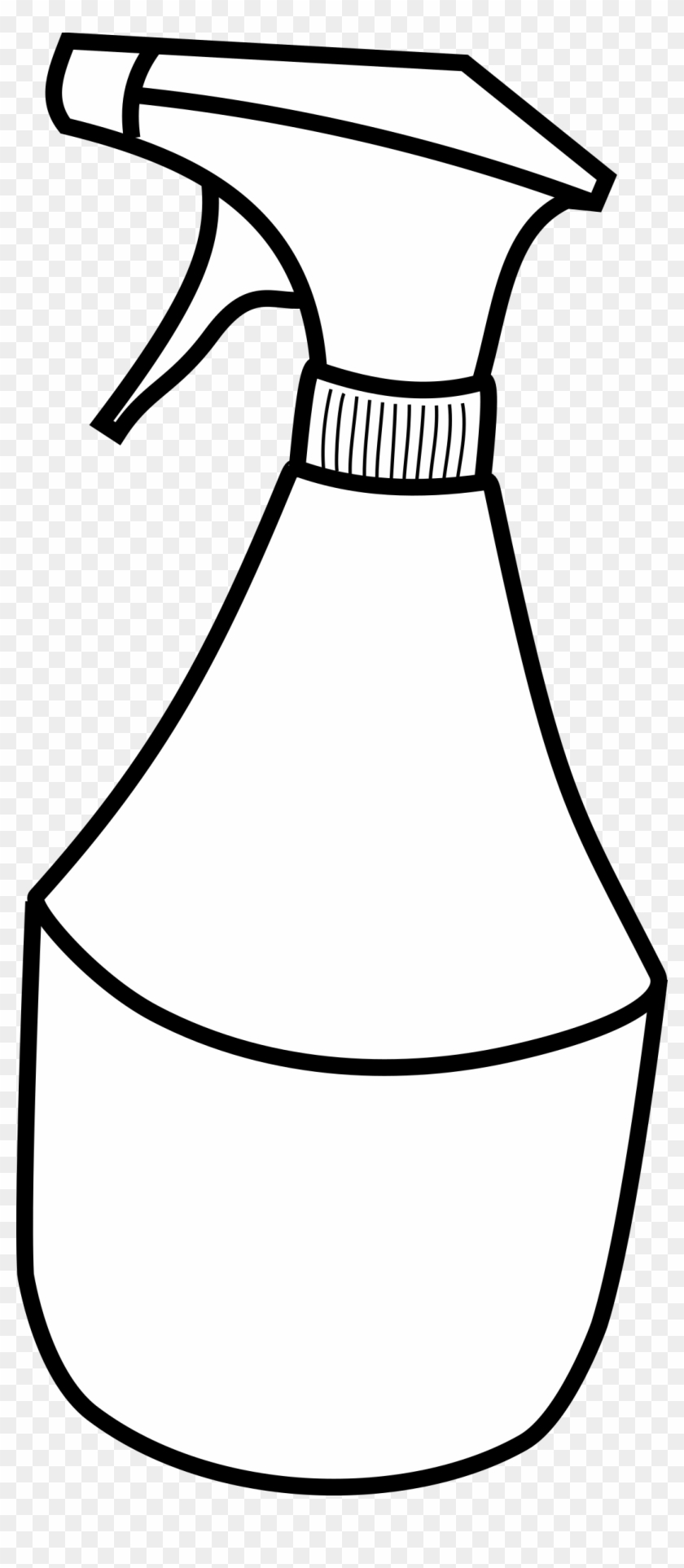 Big Image - Spray Bottle Clipart Png #310300