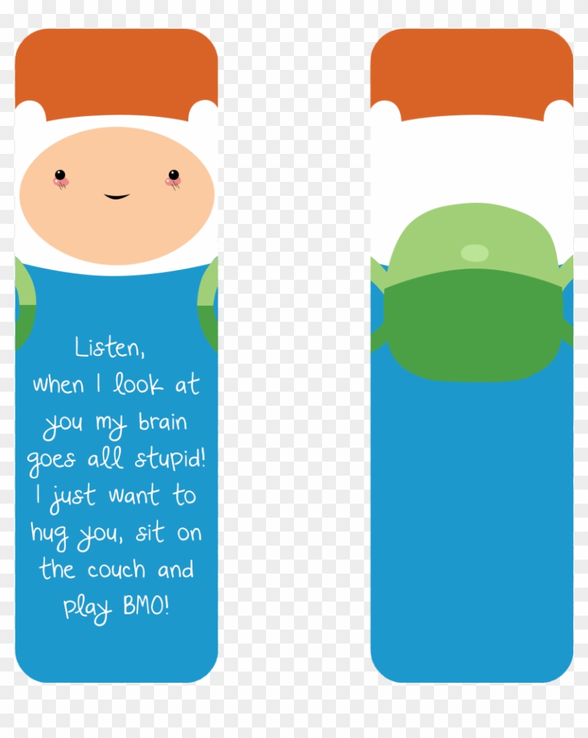 Adventure Time Bookmark - Adventure Time Finn Quotes #310302