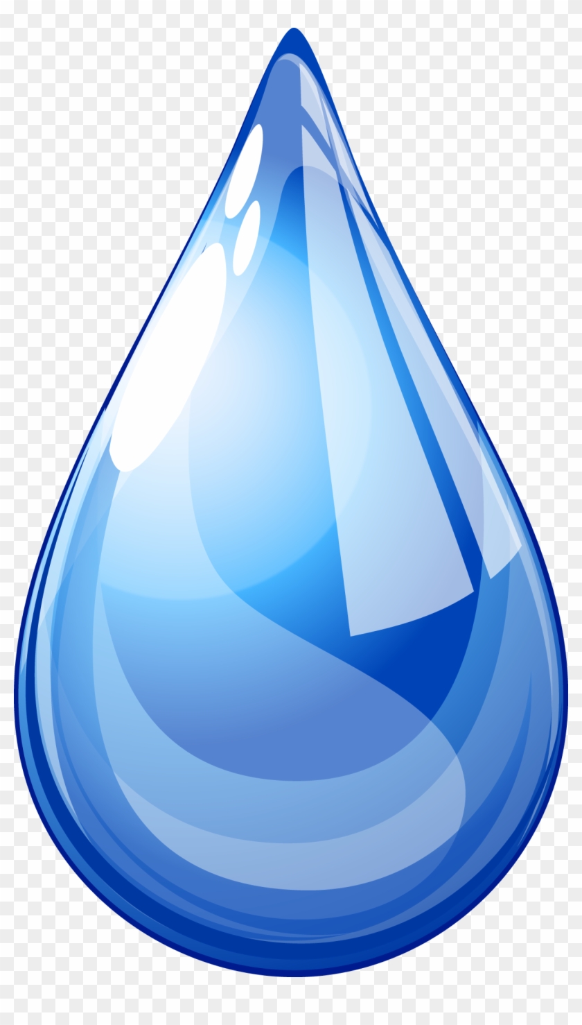 Drops Clipart One Water - One Drop Water Png #310355