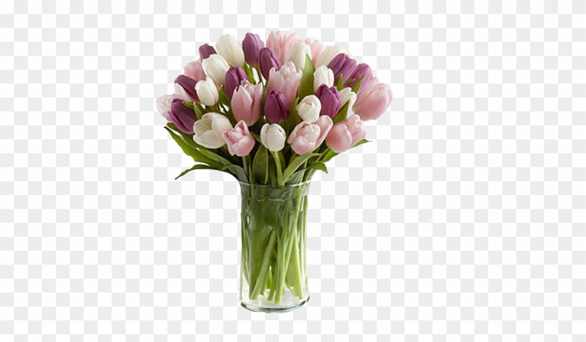 Painted Skies Tulip Bouquet - Hug To Make You Feel Better #310454
