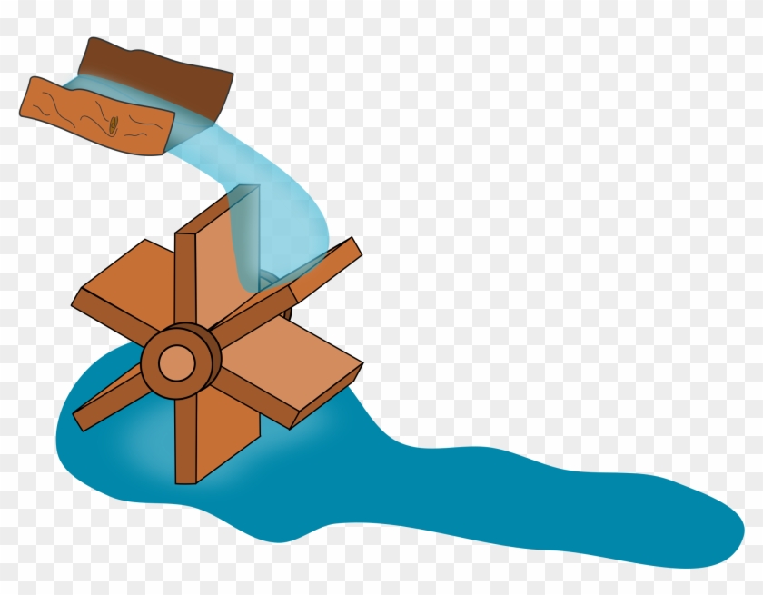 Medium Image - Water Wheel Png #310501