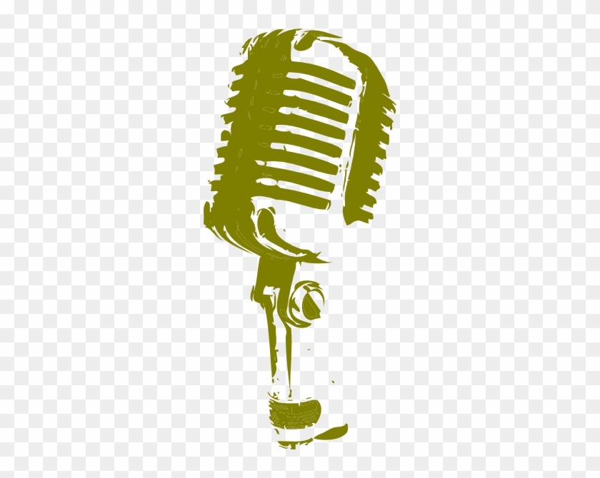 Yellow Microphone Logo Png #310588