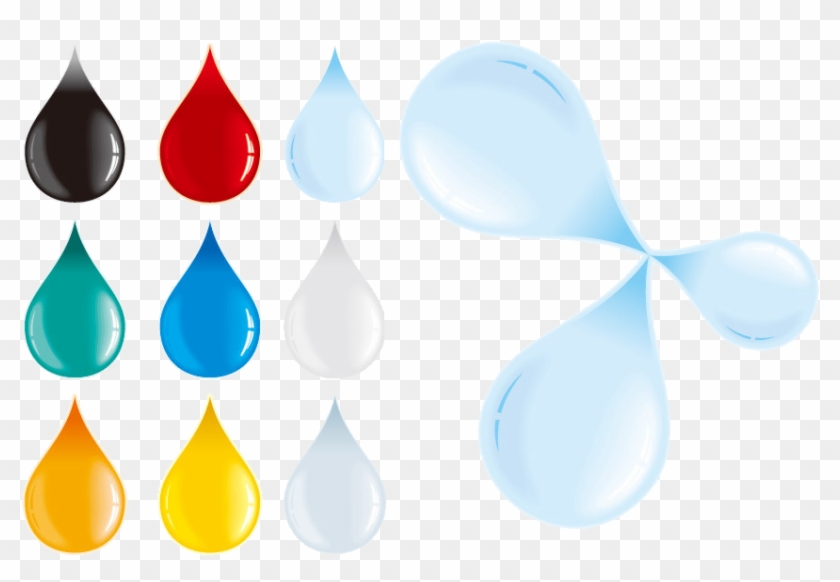 Water-drop Free Clip Art - Water-drop Free Clip Art #310623