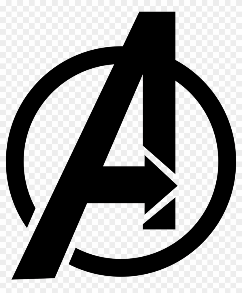 1000 Images About Embelems De Marvel On Pinterest - Super Heroes Logo Black And White #310651