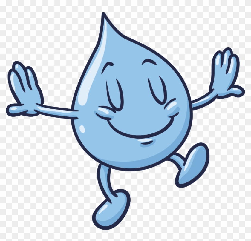 Drop Water Drinking Clip Art - Drop Water Drinking Clip Art #310847