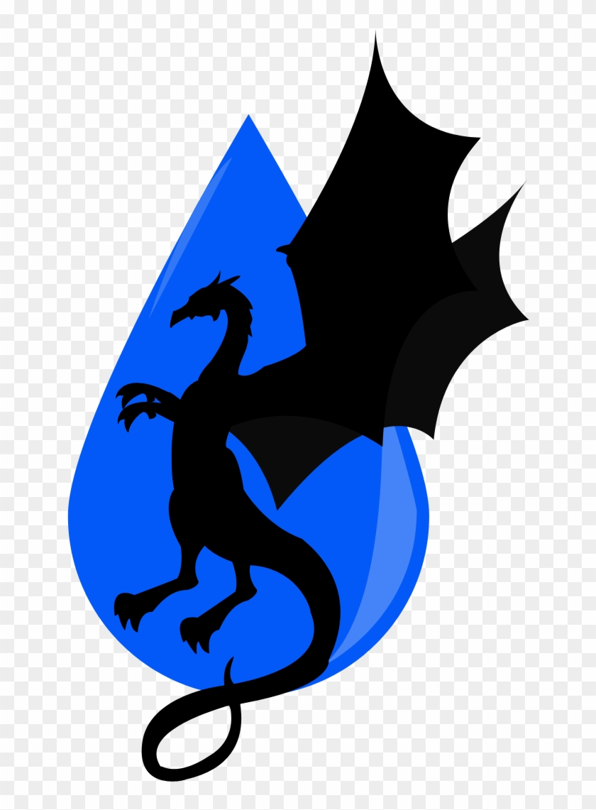 Water Drop Clipart Cutie Mark - Dragon #310927