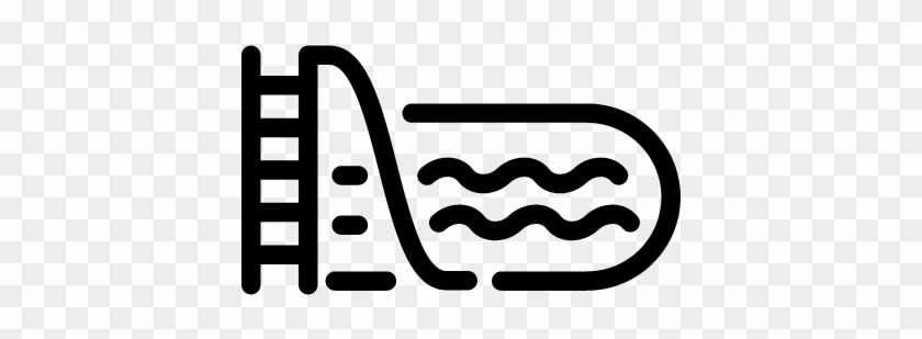 Water Slide Vector - Water Slide Png Icon #310926