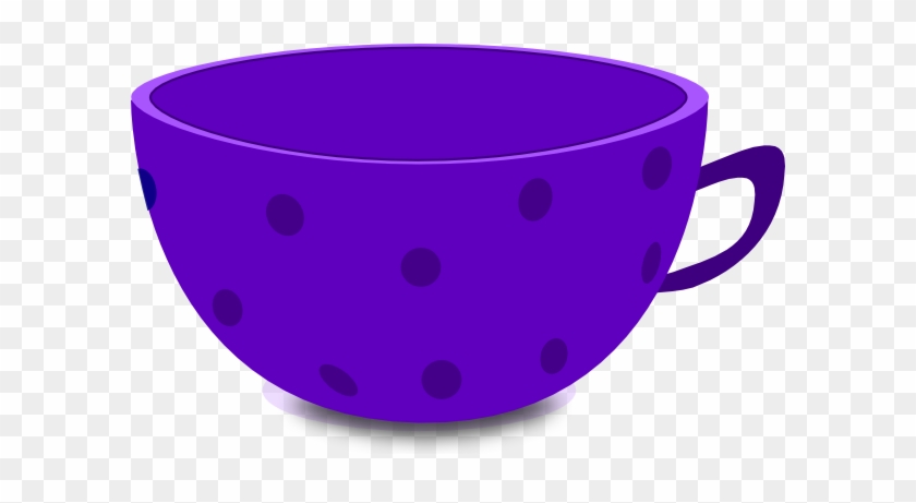 Nice Tea Cups Clipart - Huge Purple Tea Cup #310950