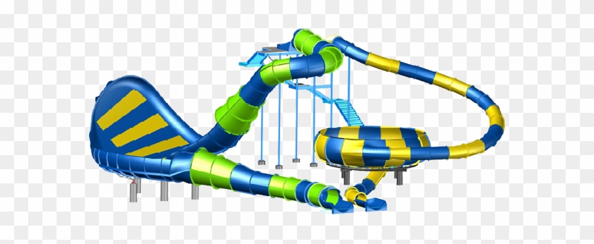 Dorsal Fin Drop Will Be Added To The Carowinds Water - Water Park Slide Png #310983