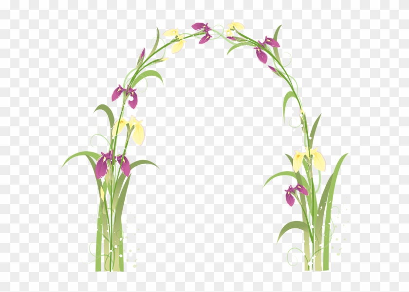 Transparent Floral Arch Png Picture - Flower Arch Clipart Png #311106