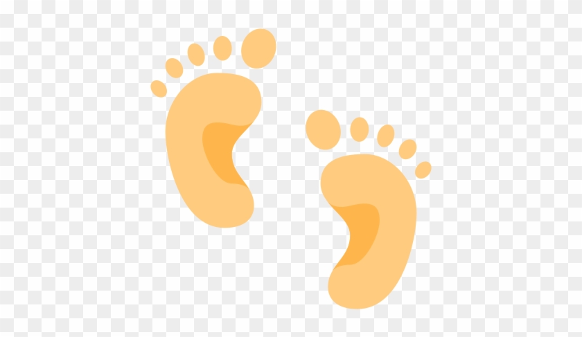 Justice Issues - Navy Blue Baby Footprints #311158