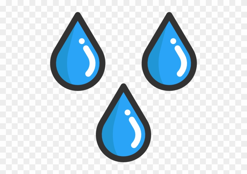 Teardrop, Raindrop, Weather, Rain, Drop, Water Icon - Rain Drop Png #311192