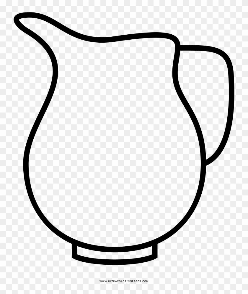 Jug Coloring Page Ultra Coloring Pages Bucket Coloring - Jug Colouring #311229