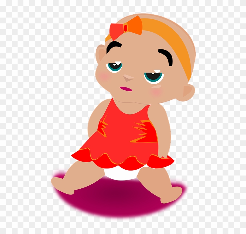 Baby Girl Cartoons 15, - Beti Bachao Beti Padhao Yojana #311247
