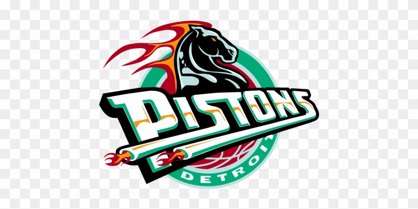 Detroit Tigers Vector Logo - Detroit Pistons Old Logo #311283