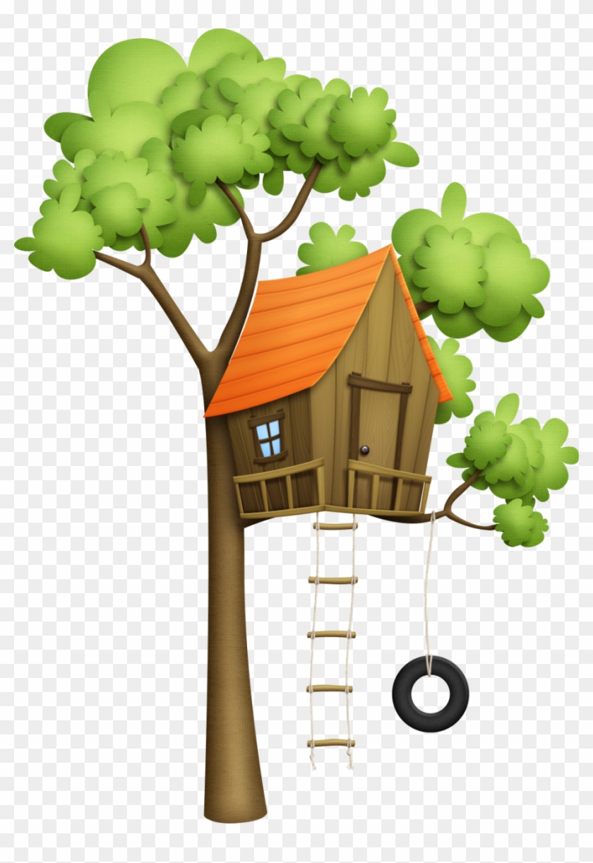 Jungle Clipart Tree House - Treehouse Clipart Png #311321