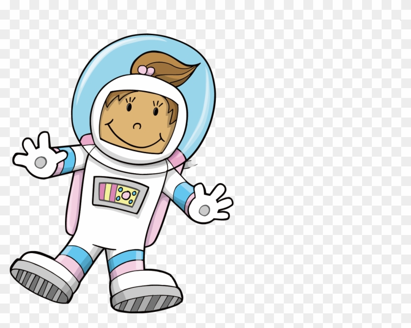 Astronaut Cartoon Space Suit - Astronaut - Free Transparent PNG Clipart  Images Download