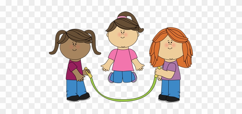 Girls Jumping Rope Clip Art - Teachers Pay Teachers Long And Short Vowels Cut And #311349