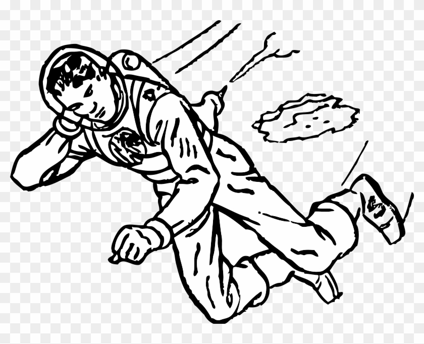 Astronaut Clip Art Download - Vintage Astronaut Clipart #311435