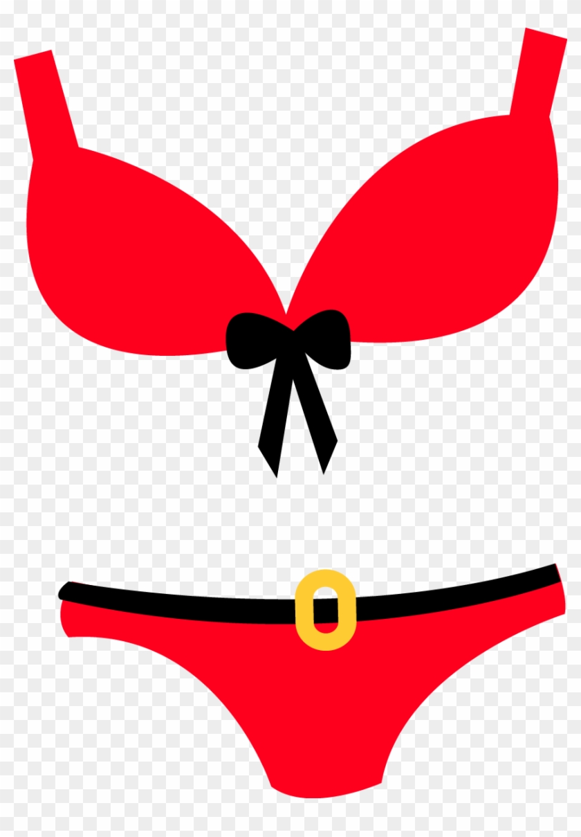 Panties Lingerie Swimsuit Clip Art - Clip Art #311463