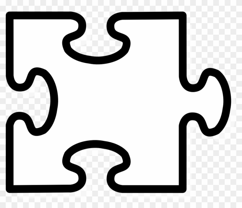 Jigsaw Puzzle Jigsaw Puzzle Piece White St - Four Puzzle Pieces Connected #311600