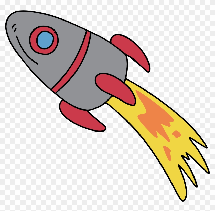 Rocket Outer Space Clip Art - Rocket Outer Space Clip Art #311709