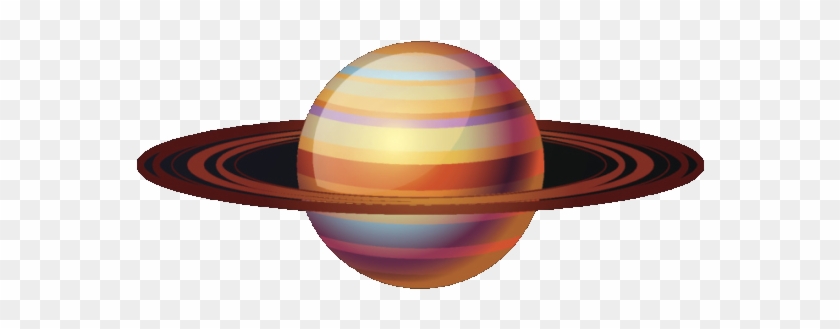 Saturn Is The Second Largest Planet And Has Lots Of - Saturn #311646