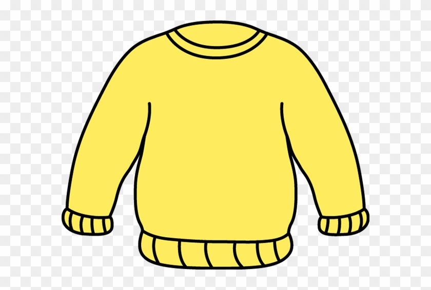 Yellow Sweater Clip Art - Sweater Clip Art #311680