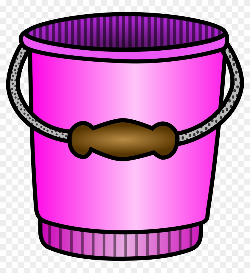 Clipart Bucket Coloured - Colourful Bucket Clipart #311684