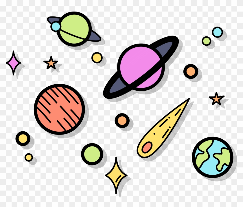 Euclidean Vector Outer Space Clip Art - Euclidean Vector Outer Space Clip Art #311803