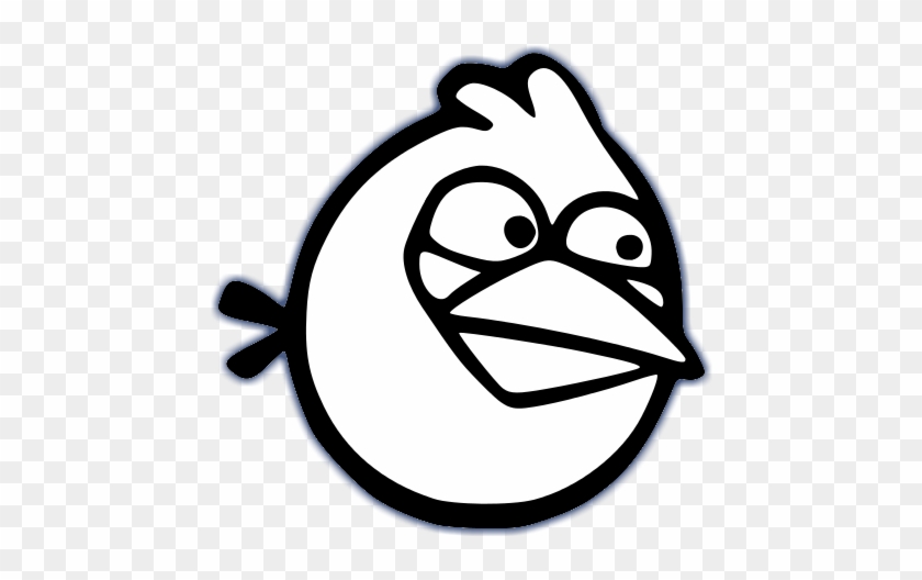 White Bird Angry Birds Characters - Angry Birds Coloring Pages #311777