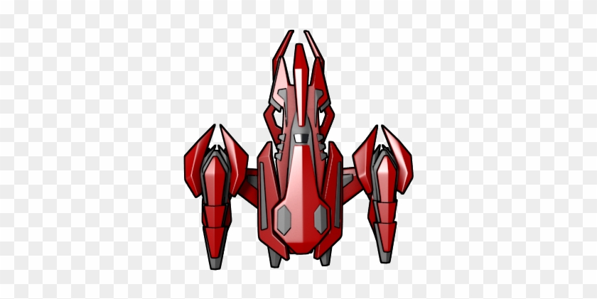 I Originally Wasn't Going To Do Any More Of The Cartoony - Spaceship Sprite #311813