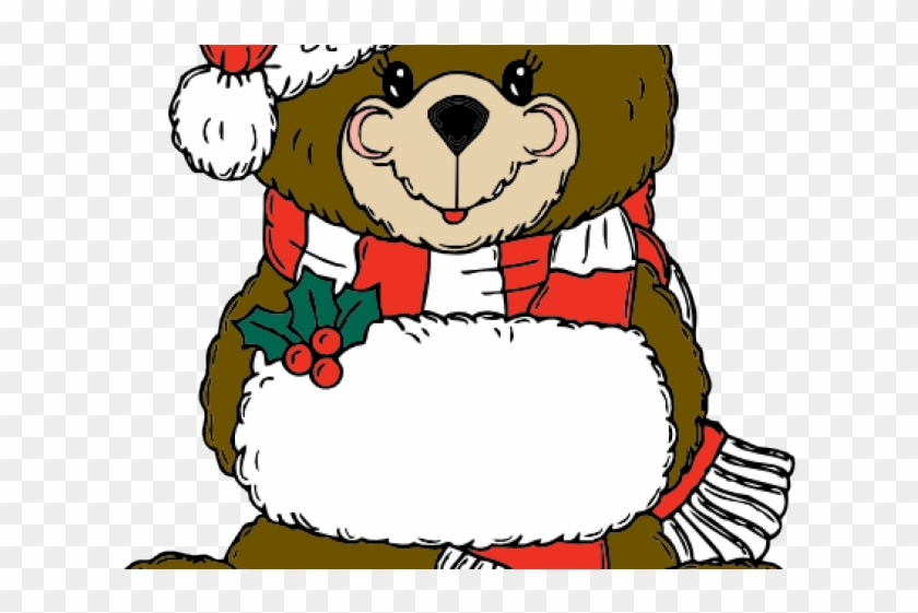 Christmas Bear Clipart - Christmas Bear #311845