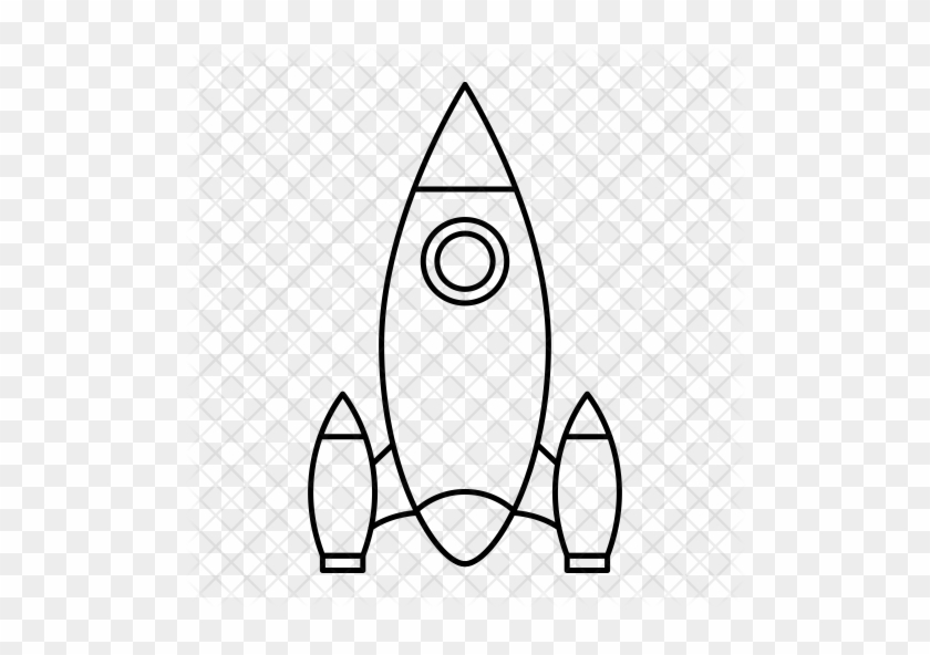 Rocket Icon - Clipart - Spaceship Drawing Png #311855