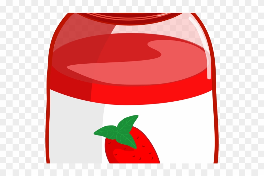Jam Clipart Strawberry Sauce - Jelly Clipart Png #311878