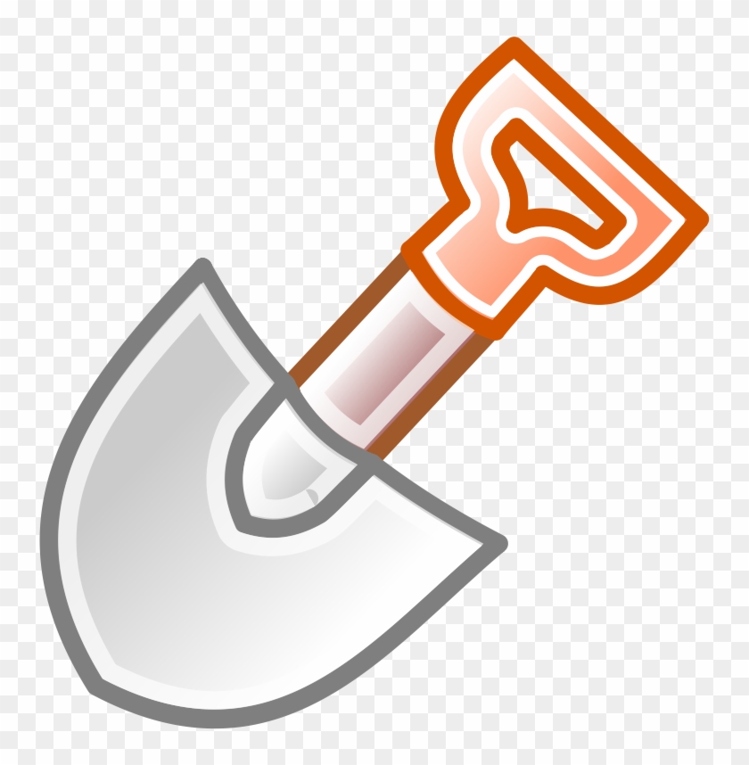 Clipart - Shovel Icon - Clipart Shovel #311892