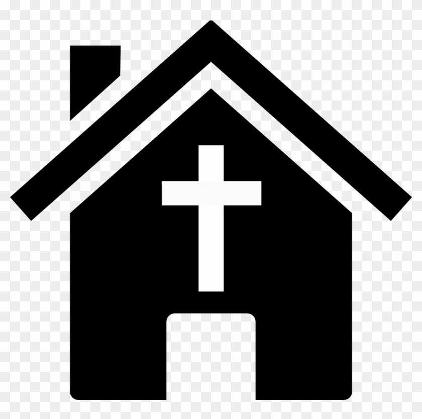 Church Clipart - House Logo Black And White #311989
