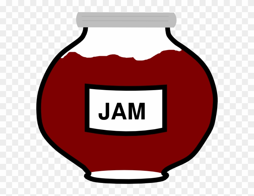 Jam Jar Clip Art At Clker - Jam Jars Clipart #312023