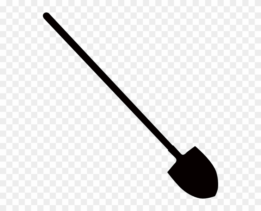 Shovel Clip Art At Vector Clip Art - Shovel Silhouette #312038