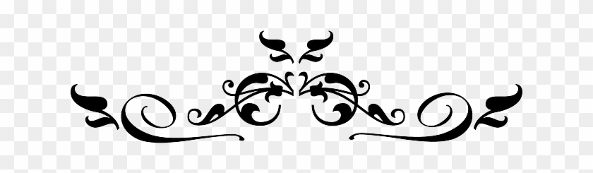 Decorative Line Clip Art Black And White - Decorative Elements Clip Art -  Free Transparent PNG Clipart Images Download