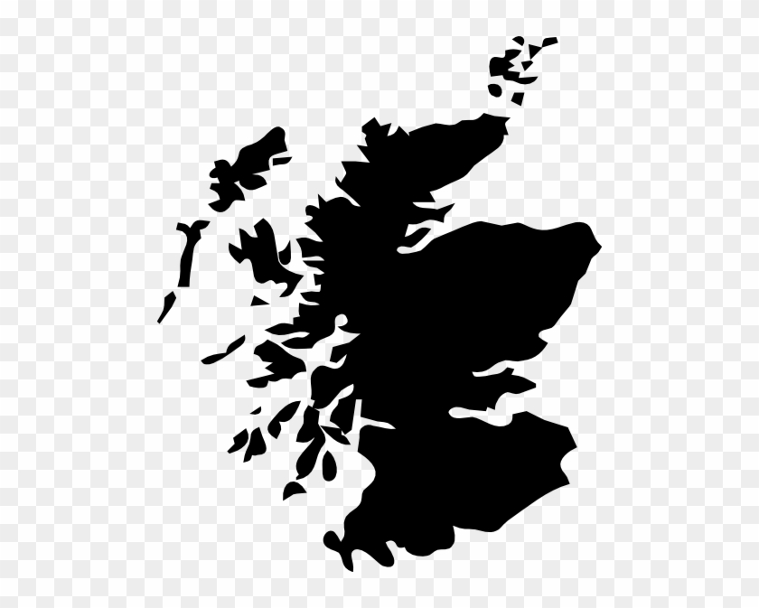 Scotland Outline Scotland Outline Clip Art At Clker - Scotland Map Vector #312219