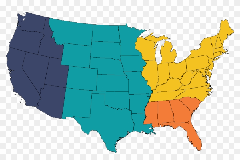 Blank United States Map - Walla Walla Washington On A Map #312221
