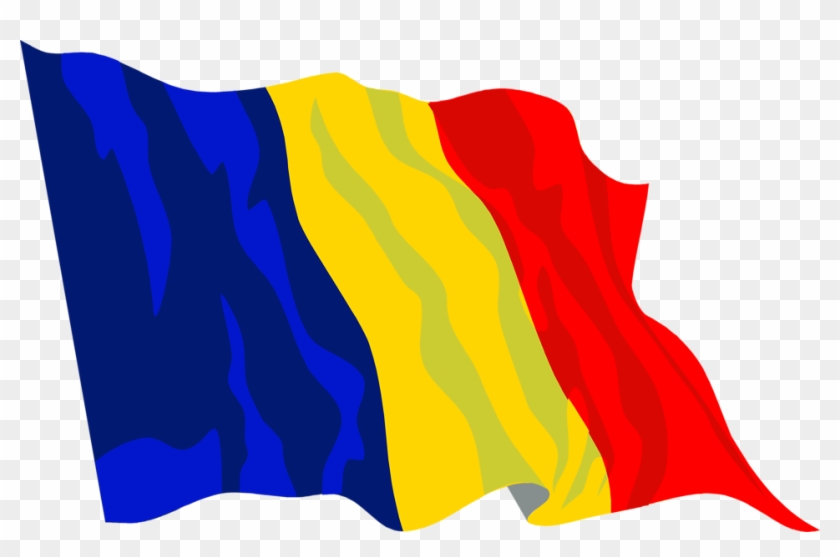 Romanian Flag Clip Art - Romanian Flag Clipart #312395