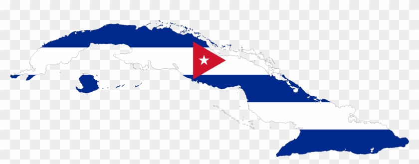 Map Flag - Cuba Map Png #312439