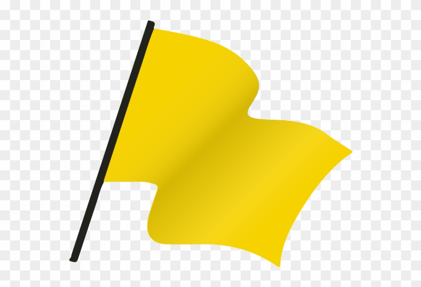 Flag Clipart Yellow - Yellow Flag Clipart Png #312466