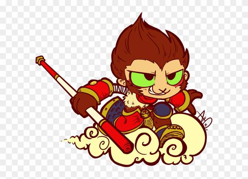 My Name Is Gilbert And This Is My League Of Legends - Monkey King Clipart #312502
