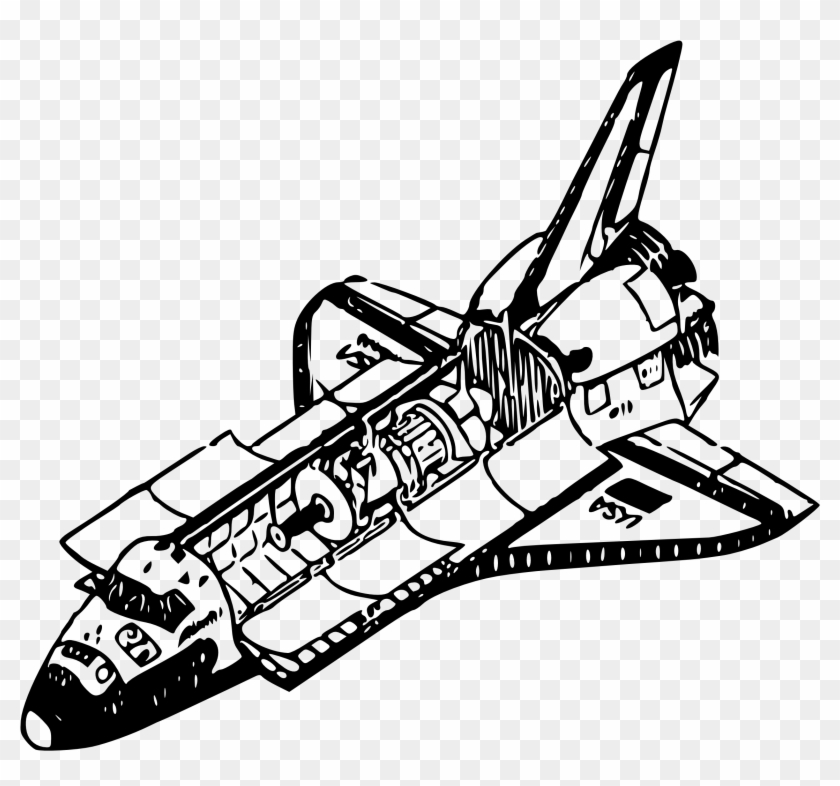 Space - Shuttle - Coloring - Pages - Thermal Rejection In Space #312516