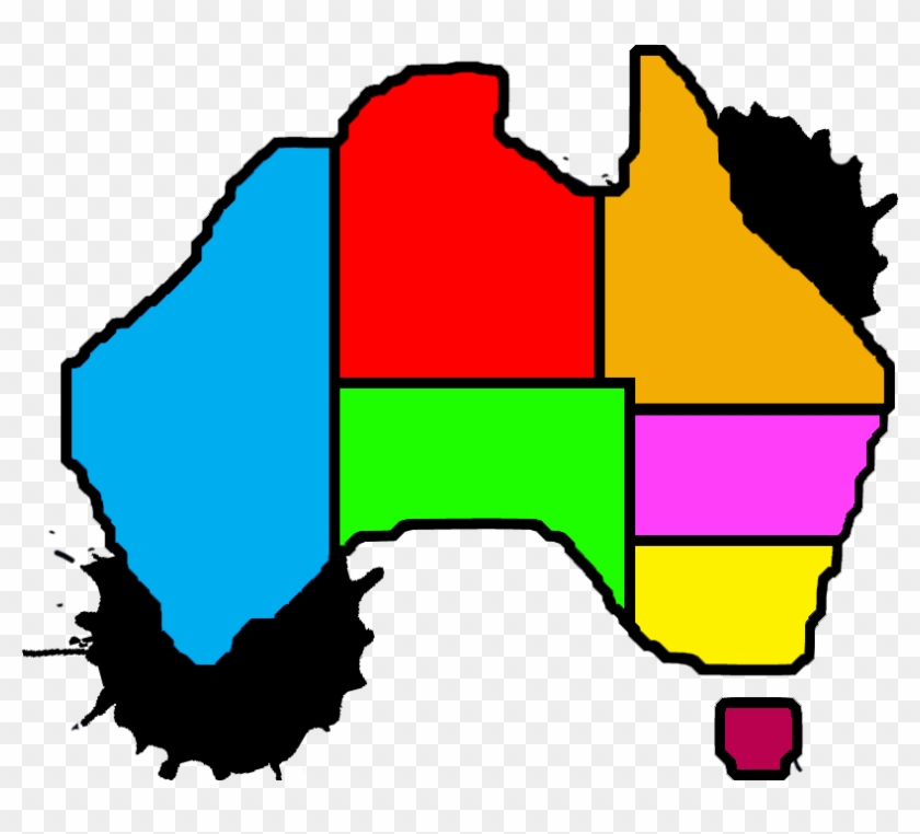 Mapimg - Map Of Australia For Kids #312605