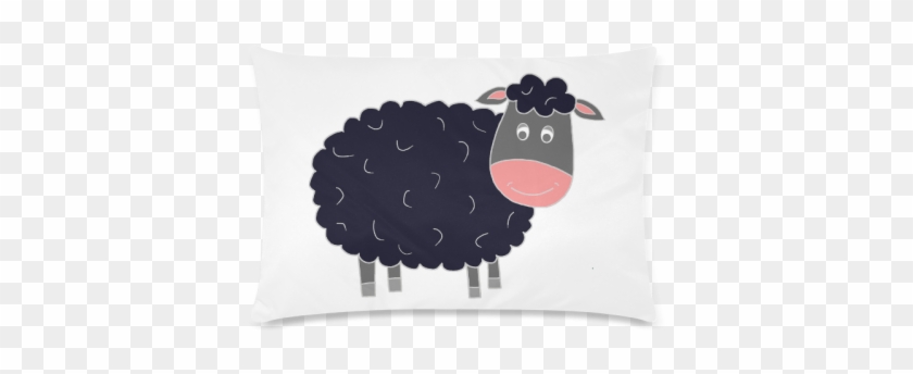 Baa Baa Black Sheep Custom Zippered Pillow Cases 16"x24" - Sheep #312613