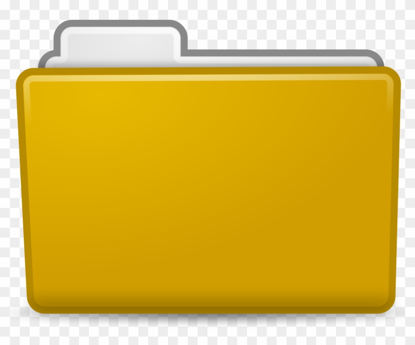 Folder Icon - Yellow Folder Icon #312627